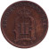 Монета 1 эре. 1895 год, Швеция.