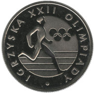 Монета 20 злотых. 1980 год, Польша. Proof! Олимпиада в Москве. Монета 20 злотых. 1980 год, Польша. Proof! Олимпиада в Москве.