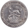 Монета 1 шиллинг. 1916 год, Великобритания.