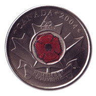 Монета 25 центов. 2004 год, Канада. 90 лет с начала Первой мировой войны. Монета 25 центов. 2004 год, Канада. 90 лет с начала Первой мировой войны.