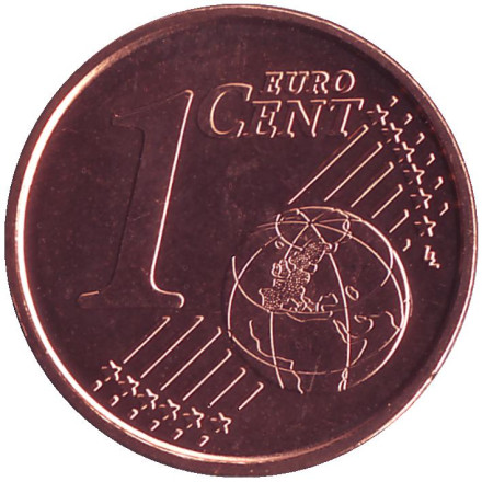 Монета 1 цент, 2018 год, Сан-Марино. Монета 1 цент, 2018 год, Сан-Марино.