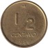Монета 1/2 сентаво. 1985 год, Аргентина. 