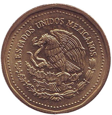 Монета 1000 песо. 1991 год, Мексика. ATLAN.