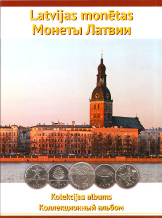 Набор монет Латвии. (33 шт.) 1992 - 2013 гг., Латвия. UNC.