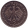 Монета 2 марки. 1982 год (F), ФРГ. Теодор Хойс. Монета 2 марки. 1982 год (F), ФРГ. Теодор Хойс.