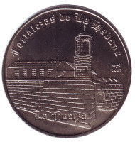 Монета 1 песо. 2007 год, Куба. Монументы Кубы. Ла-Фуэрса. Монета 1 песо. 2007 год, Куба. Монументы Кубы. Ла-Фуэрса.