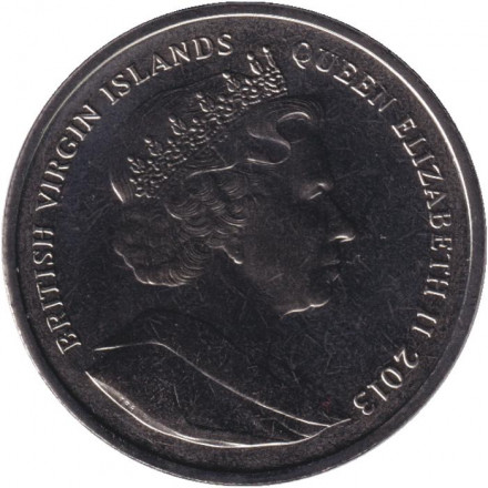 Монета 1 доллар. 2013 год, Британские Виргинские острова. Рождение Принца Джорджа. Герцогиня Кембриджская. Монета 1 доллар. 2013 год, Британские Виргинские острова. Рождение Принца Джорджа. Герцогиня Кембриджская.