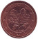 Монета 2 цента. 2002 год (G), Германия. Монета 2 цента. 2002 год (G), Германия.