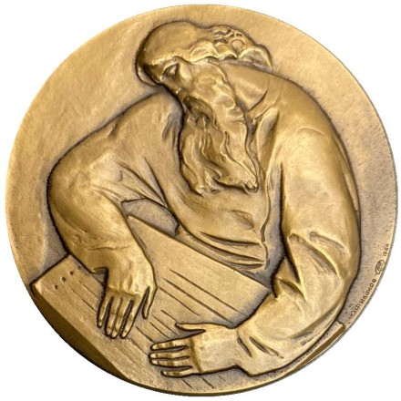 150 лет со дня рождения А.П. Бородина. ЛМД. Памятная медаль. 1984 год, СССР. 150 лет со дня рождения А.П. Бородина. ЛМД. Памятная медаль. 1984 год, СССР.