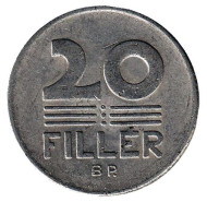 Монета 20 филлеров. 1979 год, Венгрия. Монета 20 филлеров. 1979 год, Венгрия.