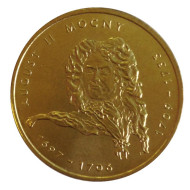 Монета 2 злотых, 2002 год, Польша. Август Сильный.