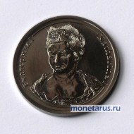 Жетон "Екатерина I". Серия "Императоры Российской Империи". СПМД.