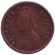 Монета 1/12 анны. 1883 год, Индия Британская.