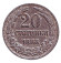 Монета 20 стотинок. 1888 год, Болгария. Монета 20 стотинок. 1888 год, Болгария.