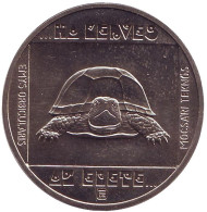 Монета 100 форинтов. 1985 год, Венгрия. Природный заповедник. Болотная черепаха. Монета 100 форинтов. 1985 год, Венгрия. Природный заповедник. Болотная черепаха.