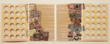 Коллекционный альбом-планшет для монет номиналом 25 рублей. Производство Россия. Коллекционный альбом-планшет для монет номиналом 25 рублей. Производство Россия.