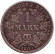 Монета 1 марка. 1899 год (F), Германская империя. Монета 1 марка. 1899 год (F), Германская империя.