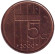 Монета 5 центов. 2000 год, Нидерланды.