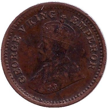 Монета 1/12 анны. 1916 год, Индия Британская. Монета 1/12 анны. 1916 год, Индия Британская.