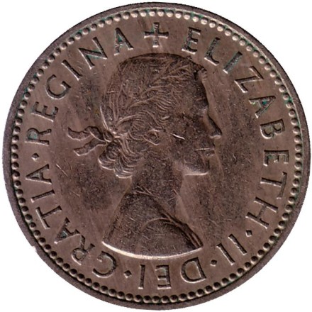 Монета 1 шиллинг. 1959 год, Великобритания. (Герб Шотландии). Монета 1 шиллинг. 1959 год, Великобритания. (Герб Шотландии).