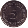 Монета 5 марок. 1978 год (D), ФРГ. Монета 5 марок. 1978 год (D), ФРГ.
