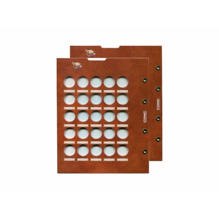 Комплект из 2-х блистерных листов. Разменные монеты России номиналом 2 рубля. Формат "Optima". Комплект из 2-х блистерных листов. Разменные монеты России номиналом 2 рубля. Формат "Optima".