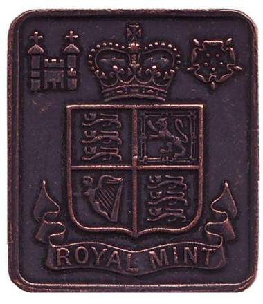 Жетон годового набора монет Великобритании 1983 года. Жетон годового набора монет Великобритании 1983 года.