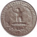 Монета 25 центов. 1963 год, США. (Отметка монетного двора D). Вашингтон. Монета 25 центов. 1963 год, США. (Отметка монетного двора D). Вашингтон.