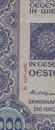 Банкнота 1000 крон. 1902 (1919) год, Австро-Венгрия. (Надпечатка). Тип 4. "II AUFLAGE". Банкнота 1000 крон. 1902 (1919) год, Австро-Венгрия. (Надпечатка). Тип 4. "II AUFLAGE".