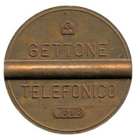 Телефонный жетон. 7608. Италия. 1976 год. (Отметка: CMM)
