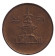 Монета 10 вон. 1991 год, Южная Корея.