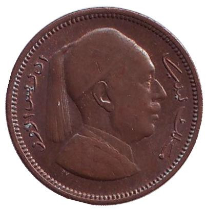 Монета 1 миллим. 1952 год, Ливия.