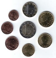 Набор монет евро (8 штук). 2014 год, Люксембург. Набор монет евро (8 штук). 2014 год, Люксембург.