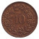 Монета 10 раппенов. 1918 год, Швейцария. (Латунь). Монета 10 раппенов. 1918 год, Швейцария. (Латунь).
