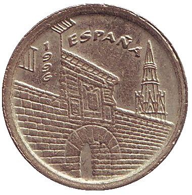 Монета 5 песет. 1996 год, Испания. Риоха.