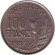 Монета 100 франков. 1957 год (В), Франция. Монета 100 франков. 1957 год (В), Франция.
