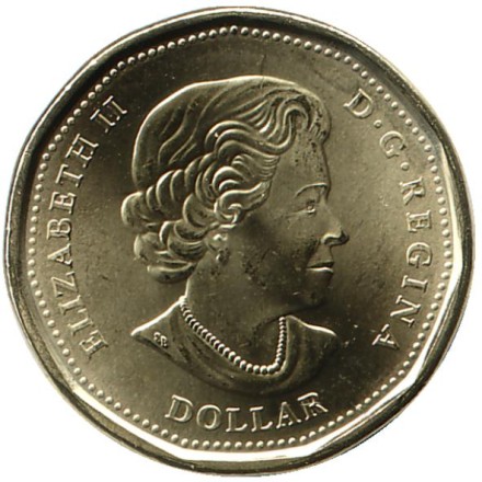 Монета 1 доллар. 2016 год, Канада. Игры XXXI Олимпиады в Рио-де-Жанейро (Бразилия).