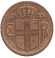 Монета 1 крона. 1925 год, Исландия.