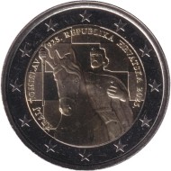 Монета 2 евро. 2025 год, Хорватия. 1100 лет Королевству Хорватии и коронации короля Томислава. Монета 2 евро. 2025 год, Хорватия. 1100 лет Королевству Хорватии и коронации короля Томислава.