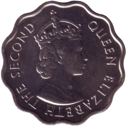 Монета 10 центов. 1978 год, Маврикий. UNC. Монета 10 центов. 1978 год, Маврикий. UNC.