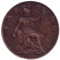 Монета 1 фартинг. 1913 год, Великобритания. Монета 1 фартинг. 1913 год, Великобритания.