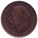 Монета 1 фартинг. 1913 год, Великобритания. Монета 1 фартинг. 1913 год, Великобритания.