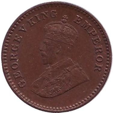 Монета 1/12 анны. 1932 год, Индия Британская.