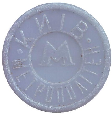 Жетон Киевского метрополитена, Украина. (Лист каштана). Голубой. Жетон Киевского метрополитена, Украина. (Лист каштана). Голубой.