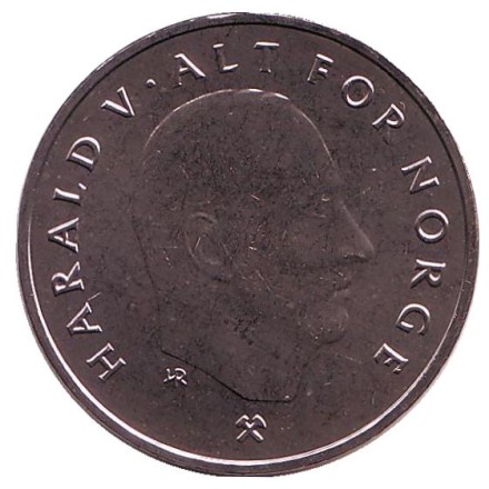 Монета 1 крона. 1994 год, Норвегия. UNC. Корона.