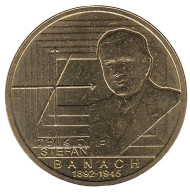 Монета 2 злотых, 2012 год, Польша. 120 лет со дня рождения математика Стефана Банаха. Монета 2 злотых, 2012 год, Польша. 120 лет со дня рождения математика Стефана Банаха.