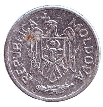 Монета 5 бани. 2002 год, Молдавия. Монета 5 бани. 2002 год, Молдавия.