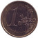 Монета 1 евро. 2002 год (D), Германия. Монета 1 евро. 2002 год (D), Германия.