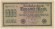 Рейхсбанкнота 1000 марок. 1922 год, Веймарская республика. Белая бумага. Водяной знак - четырёхлистник. Серийный номер - Две буквы, шесть цифр (красные,большие), звёздочка, две буквы. P-76k. 