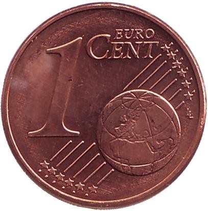 Монета 1 цент. 2013 год. Австрия.